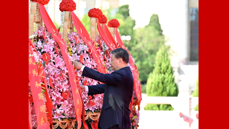 澳门赌场：等党和国家领导人出席烈士纪念日向人民英雄敬献花篮仪式